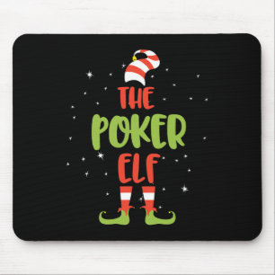 Ich bin der Poker Elf Mousepad