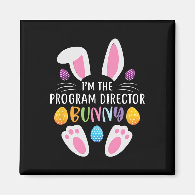 Ich bin der Programmleiter Bunny Lustiger Osterhas Magnet (Vorne)