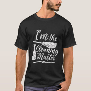 Ich bin der Reinigungs-Master-Reinigungstupfer T-Shirt