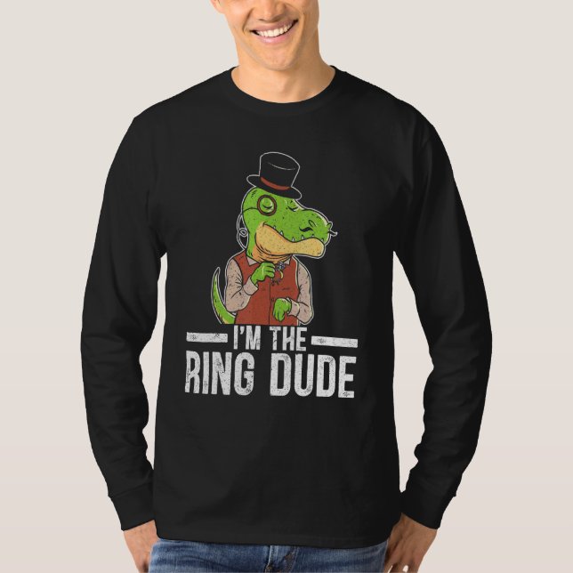 Ich bin der Ring Typ Page Boy Wedding Cotillion T  T-Shirt (Vorderseite)