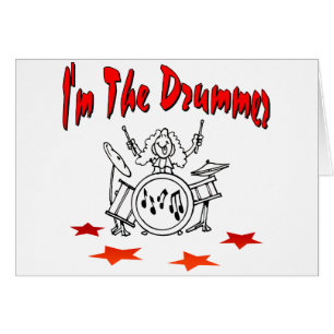 Ich bin der Schlagzeuger