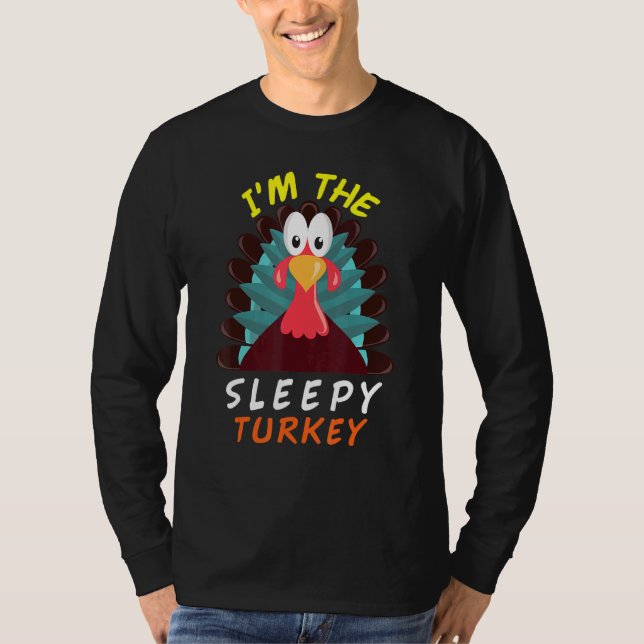 Ich bin der schlampige türkische Erntedank Männer  T-Shirt (Vorderseite)