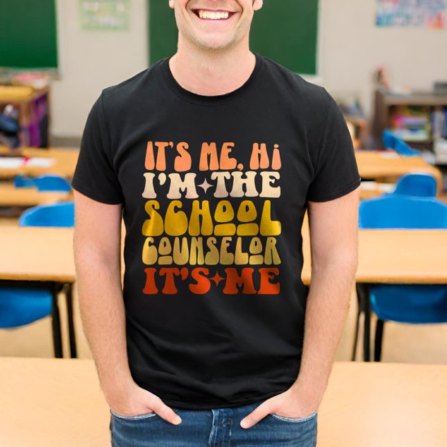 Ich bin der Schulberater, ich bin Groovy T-Shirt (Von Creator hochgeladen)
