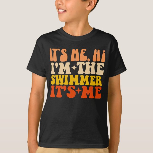 Ich bin der Schwimmer, ich bin ich T-Shirt (Vorderseite)