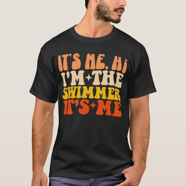 Ich bin der Schwimmer, ich bin ich T-Shirt (Vorderseite)
