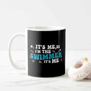 Ich bin der Schwimmer, ich bin Liebe schwimmen Kaffeetasse