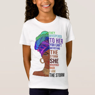 ICH BIN DER STORM Afrozentristischer afrikanischer T-Shirt