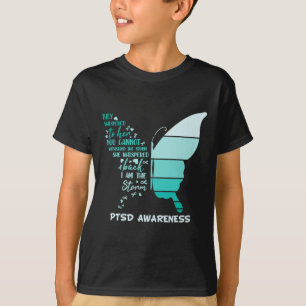 Ich bin der Storm Ptsd Stress Awareness Ribbon But T-Shirt