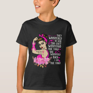 Ich bin der Storm starke Frauen, die den Brustkreb T-Shirt