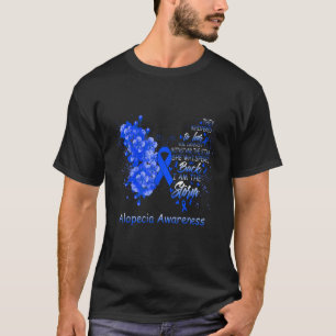Ich bin der Sturm Alopecia-Bewusstseins-Schmetterl T-Shirt