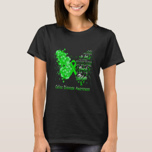 Ich bin der Sturm Celiac Disease Awareness Butterf T-Shirt