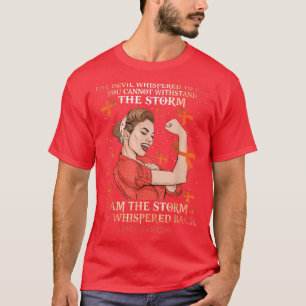 Ich bin der Sturm, den sie zurückflüstert ADHS Fra T-Shirt
