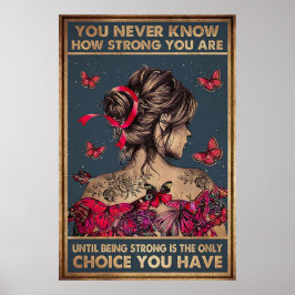 Ich bin der Sturm, den sie zurückflüstert hat Poster