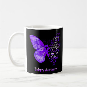 Ich bin der Sturm-Epilepsie-Butterfly Kaffeetasse