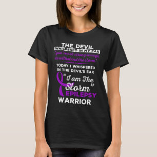 Ich bin der Sturm Epilepsie Krieger T-Shirt