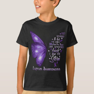 Ich bin der Sturm Lupus-Butterfly T-Shirt
