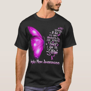 Ich bin der Sturm Single Mama Bewusstsein Schmette T-Shirt