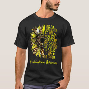Ich bin der Sturm Sonnenblumen Leopard Retinoblast T-Shirt