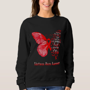 Ich bin der Sturm Substanz Missbrauch Sensibilität Sweatshirt