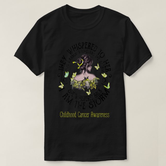 Ich bin der stürmische Krebs im Kindesalter, Krebs T-Shirt (Design vorne)