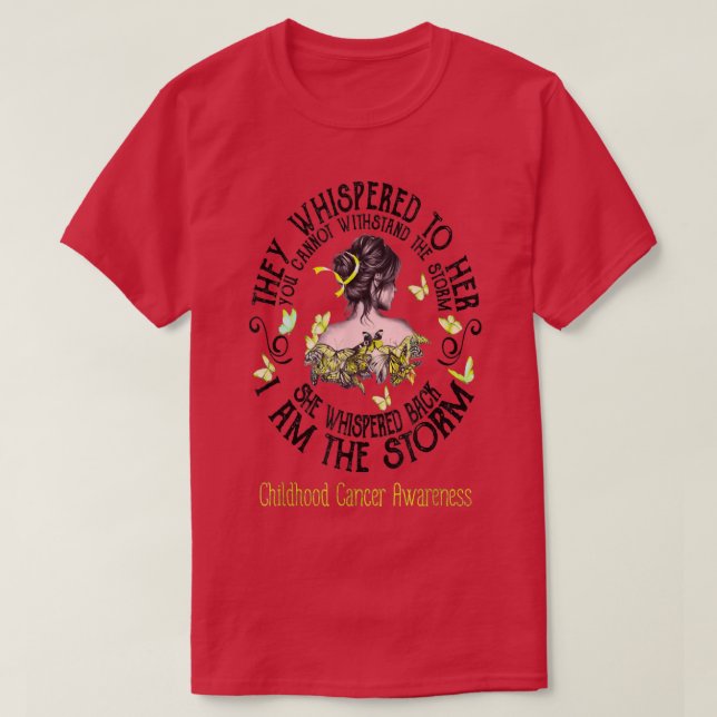 Ich bin der stürmische Krebs im Kindesalter, Krebs T-Shirt (Design vorne)