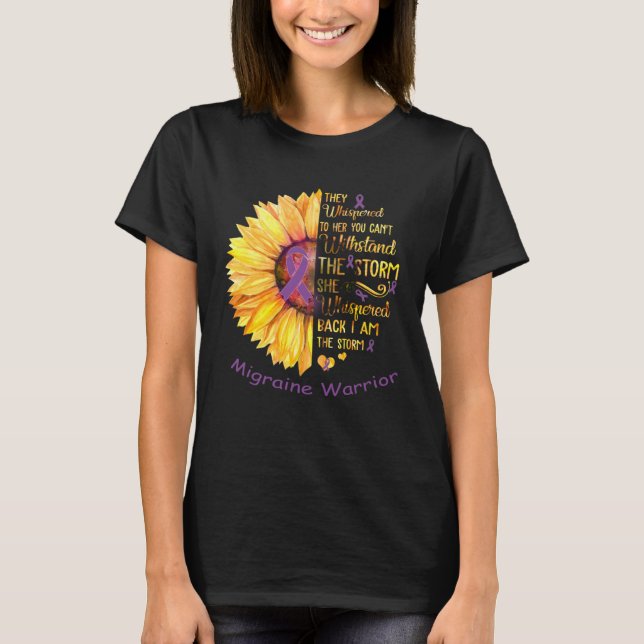 Ich bin der Sturmmigrationskrieger T-Shirt (Vorderseite)