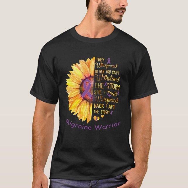 Ich bin der Sturmmigrationskrieger T-Shirt (Vorderseite)
