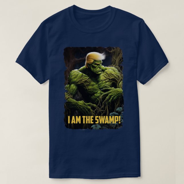 Ich bin der Sumpf T-Shirt (Design vorne)