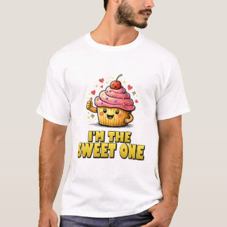 Ich bin der süße One Kawaii Cupcake. T-Shirt