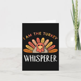 Ich bin der türkische Whisperer Erntedank Türkei J Karte