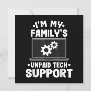 Ich bin der unbezahlte Computer des technischen Su