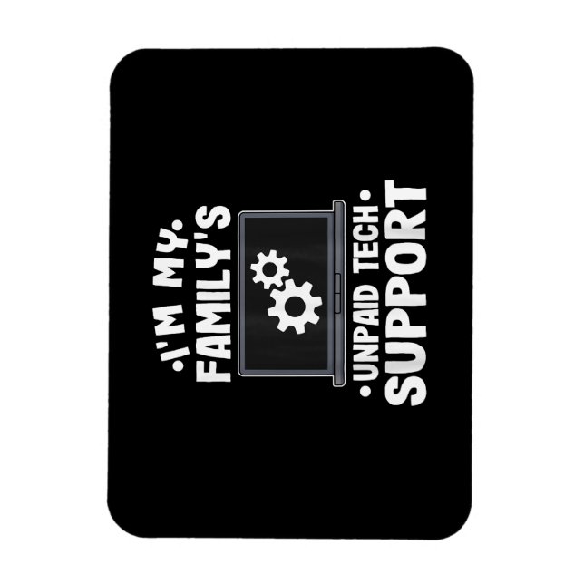 Ich bin der unbezahlte Computer des technischen Su Magnet (Vertikal)