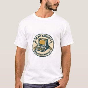 Ich bin der unbezahlte technische Kundendienst mei T-Shirt