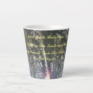 "Ich bin der Weg, die Wahrheit und das Leben" Milchtasse
