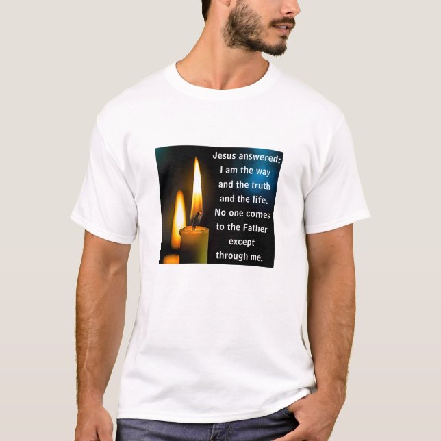 Ich bin der Weg (Licht) Sie T - Shirt (Vorderseite)