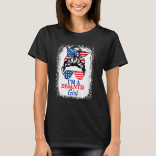 Ich bin Desantis Girl Florida Governor 2024 USA Am T-Shirt