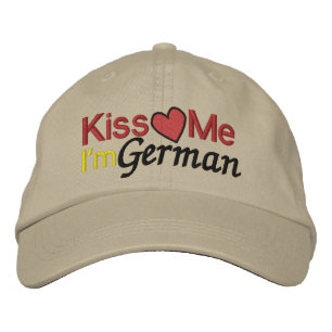 Ich bin Deutscher von SRF Bestickte Kappe