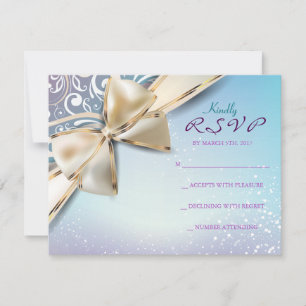 ICH BIN DEVINE Bat Mitzvah Einladung Antwort Karte