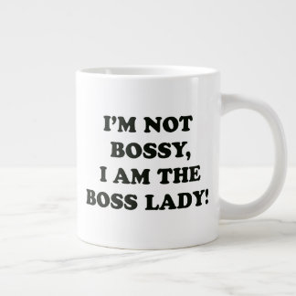 Ich bin die Boss Lady Jumbo-Tasse