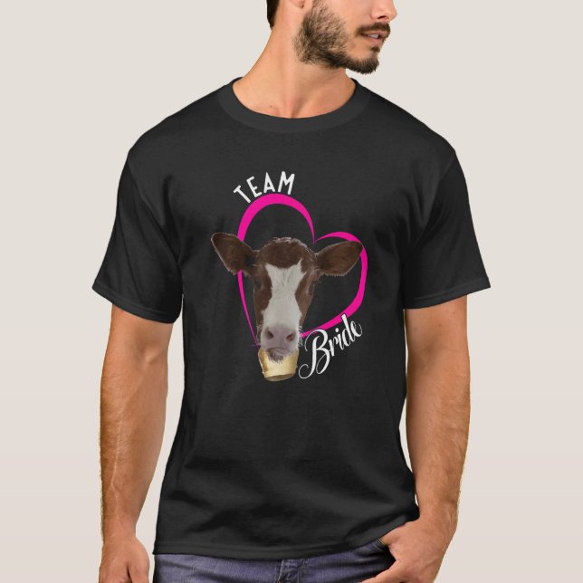 Ich bin die Braut Junggesellinnenabschied JGA Polt T-Shirt (Vorderseite)