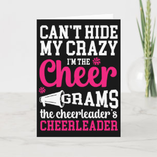 Ich bin die Cheer Grams der Oma einer Cheerleaderi Karte