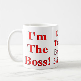 Ich bin die Chef-Kaffee-Tasse Kaffeetasse