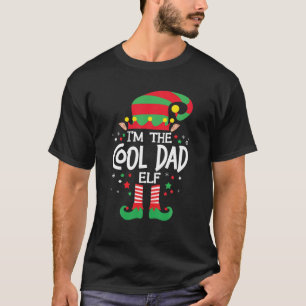 Ich bin die Coole Elf-Familiengruppe für Vater, di T-Shirt