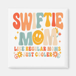 Ich bin die Coole Mama. Ich bin Retro Groovy. Magnet