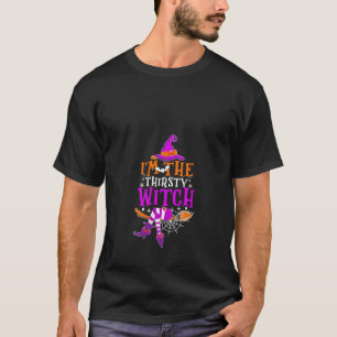 Ich bin die dreckige Hexenwitscherin Halloween Cos T-Shirt