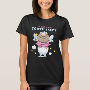 Ich bin die echte Zahnfee Zahnarzt & Zahnärztlich T-Shirt