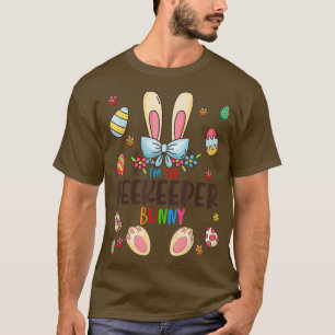 Ich bin die Familie der Barkeeper Bunny Oaster Day T-Shirt