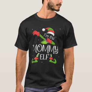 Ich bin die Familie der Mama Elf, die Weihnachtsma T-Shirt