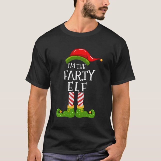 Ich bin die Farty-Elf-Gruppe, die Weihnachten mit  T-Shirt (Vorderseite)
