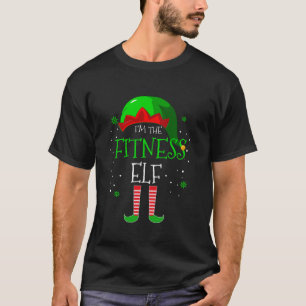 Ich bin die Fitness Elf Familie, die Kostüm Christ T-Shirt